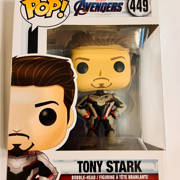 FUNKO POP Avengers Tony Stark 449. - Picture 1 of 3